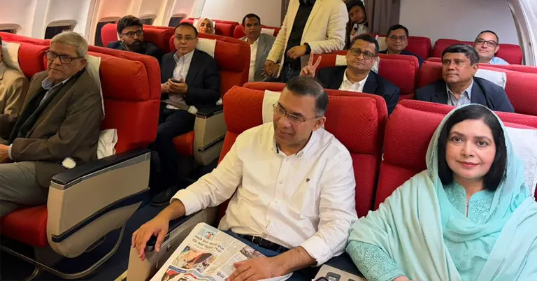 সিলেটের উদ্দেশে তারেক রহমান